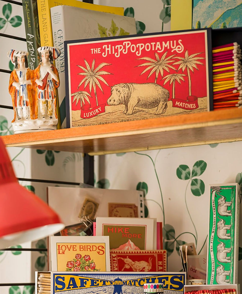 Giant Matches Hippopotamus Safety Archivist Gallery The Flying Fox Claydon Estate Buckinghamshire
