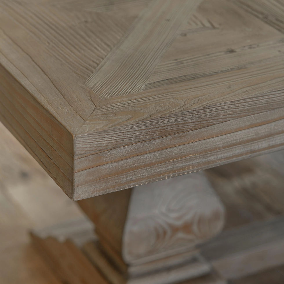 Thumbnail: Reclaimed Pine Dining Table The Flying Fox Claydon Estate Buckinghamshire
