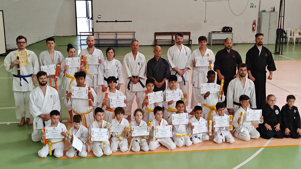 Esami di Kyu Karate e Iaido