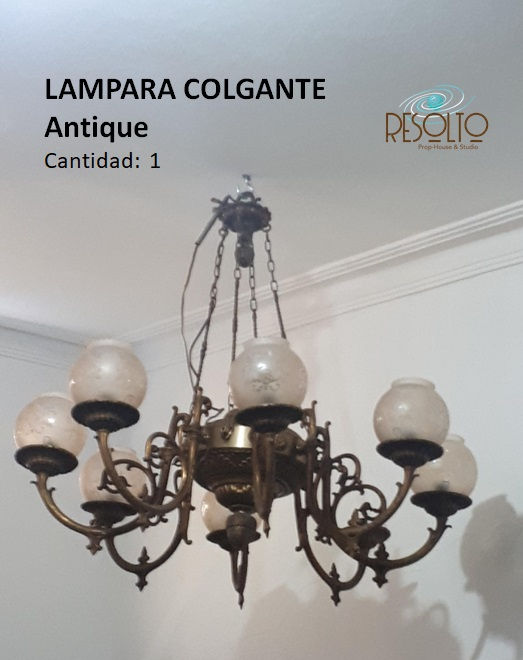 LAMPARA DE TECHO ANTIQUE 1