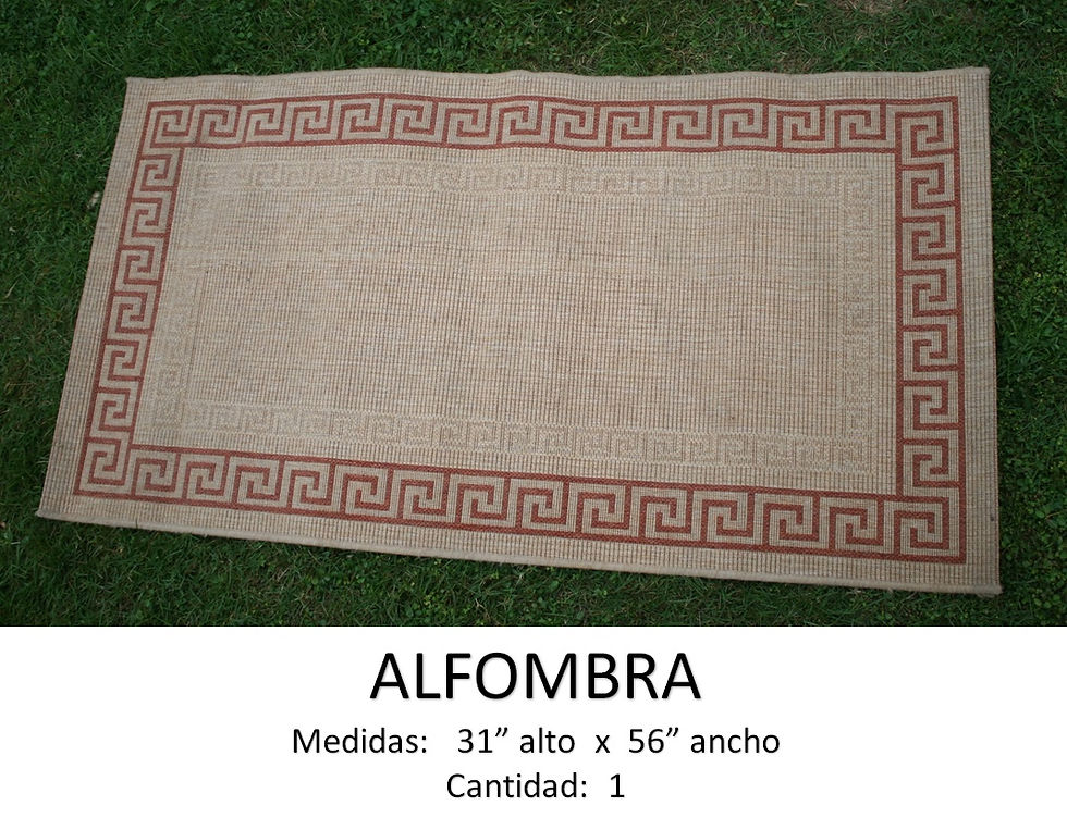 ALFOMBRA RECT MED