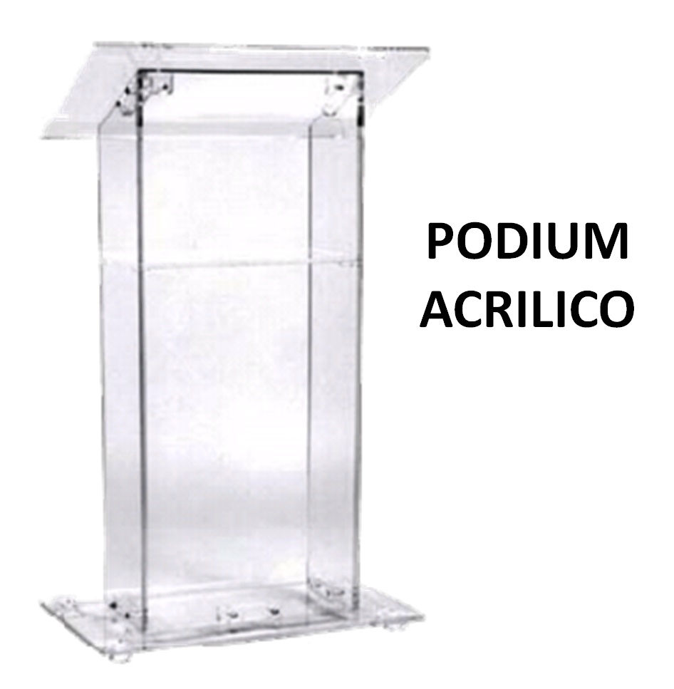 PODIUM ACRILICO