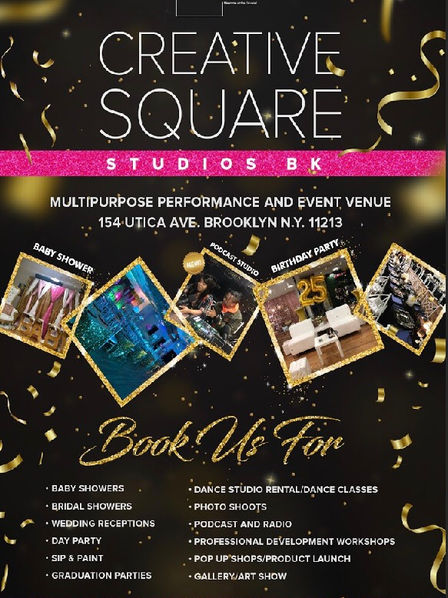 BOOK OUR SPACE
STARTING @$60 per hr