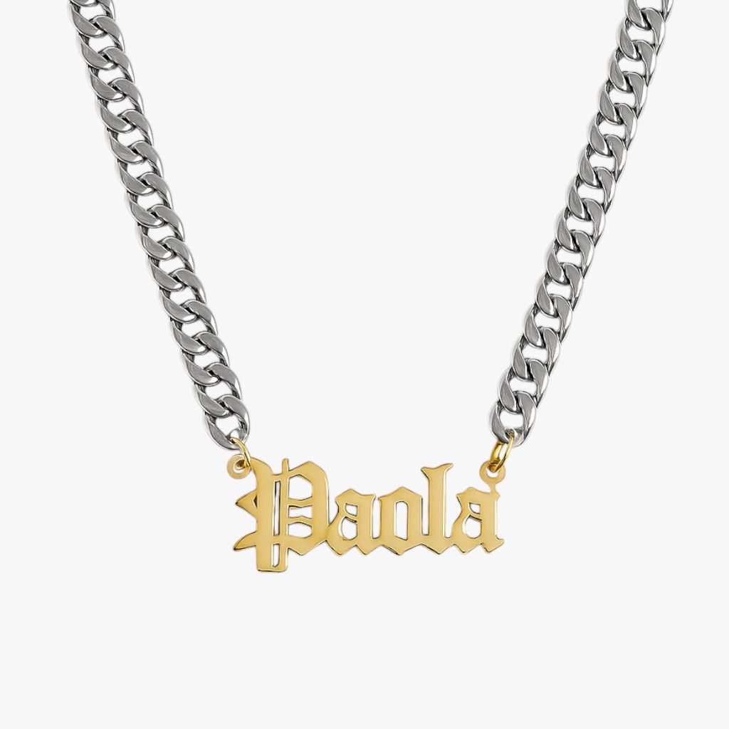 COLLAR NOMBRE CHUNKY