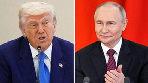 TRUMP PRESSIONA RÚSSIA POR ACORDO DE PAZ E IRRITA KREMLIN COM AUSÊNCIA NAS NEGOCIAÇÕES