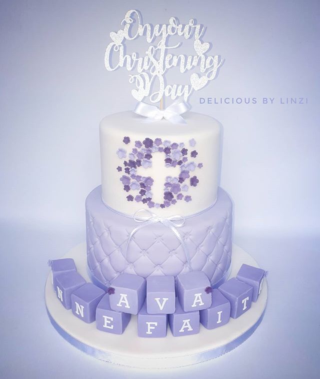 Christening cake