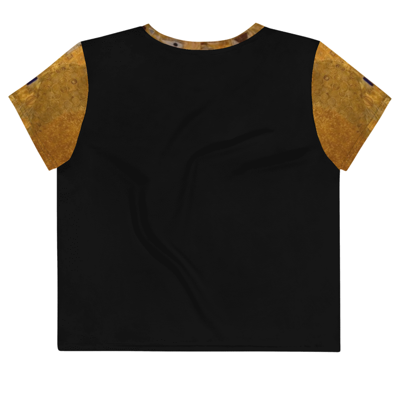 Thumbnail: Black Gold - Cropped Short Sleeve Tee