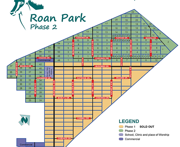 Roan Park Map
