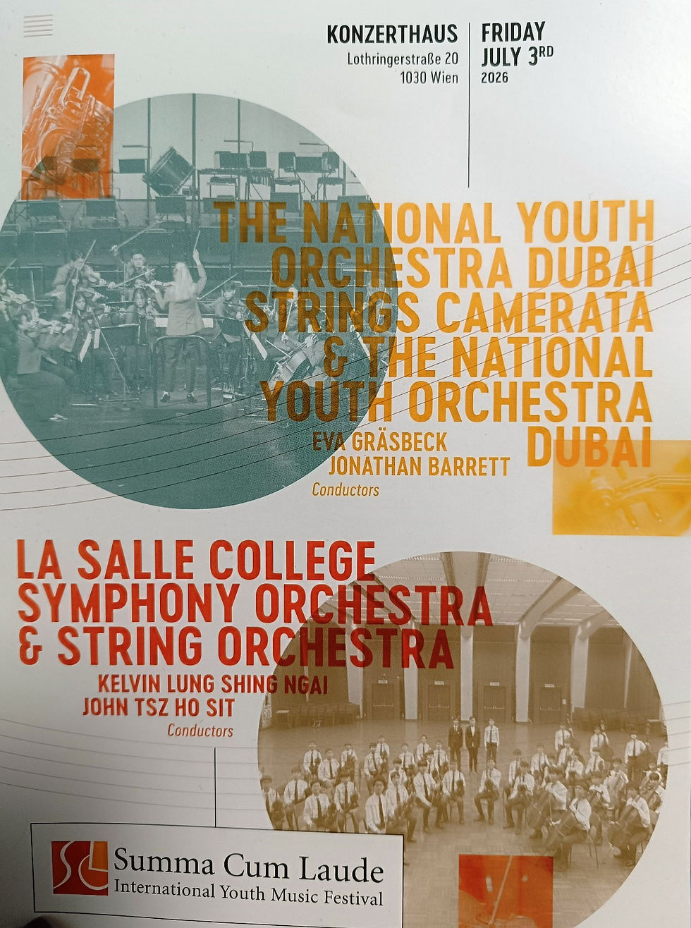 SCL Music Festival- Vienna - July 2026