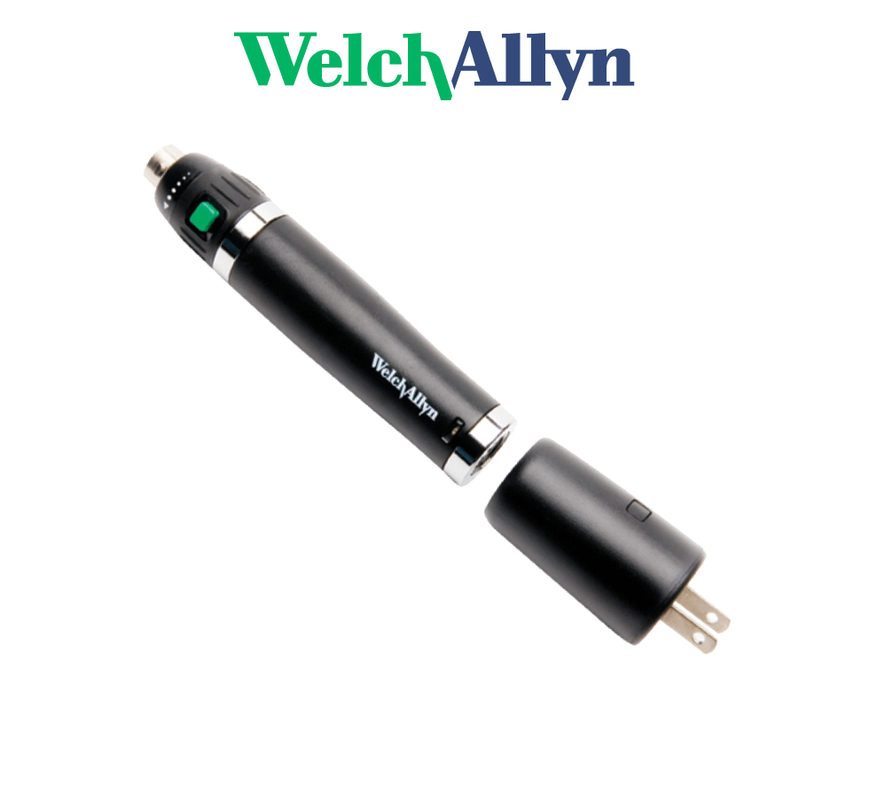 Welch Allyn 71900 3 5 V Lithium Ion Rechargeable Handle Battery Iec Plug Type A Metroophthalmic