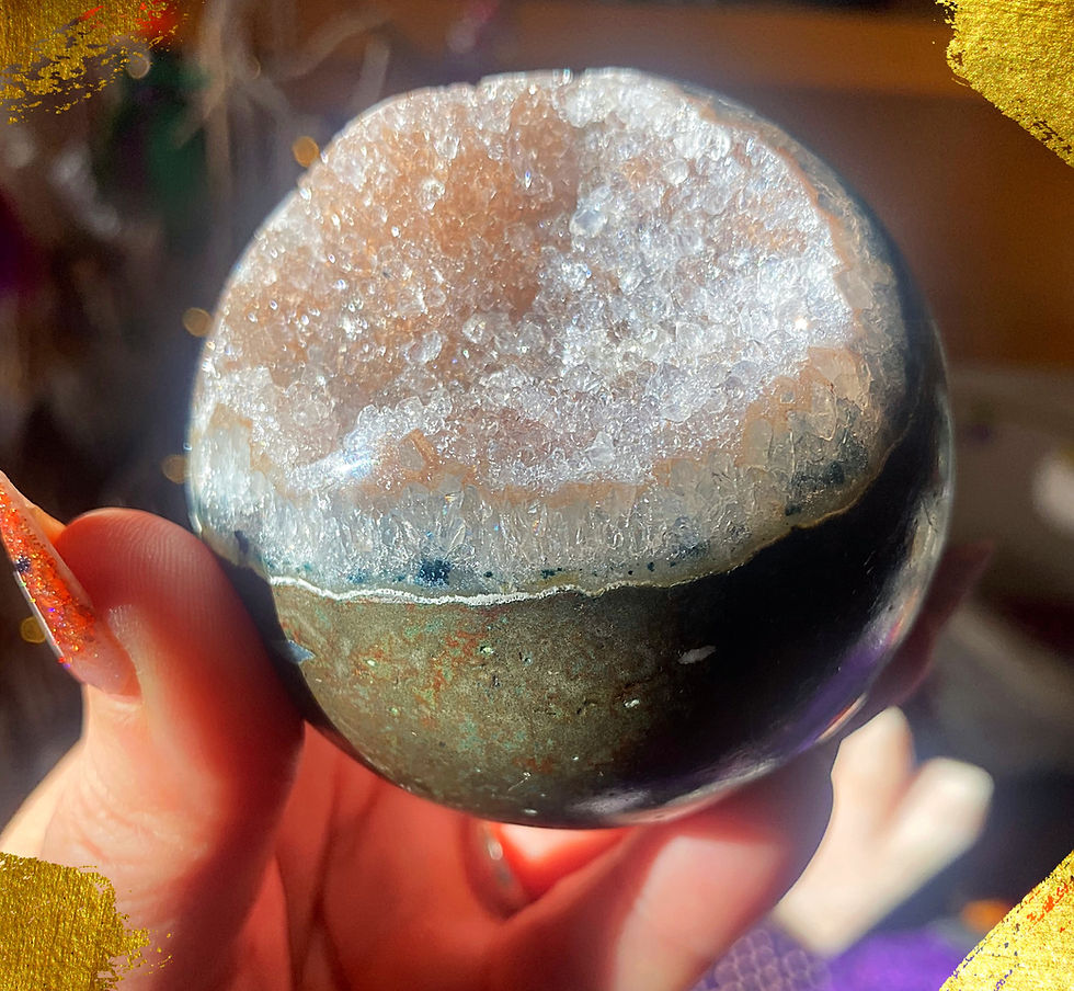 Thumbnail: Amethyst Druzy Sphere