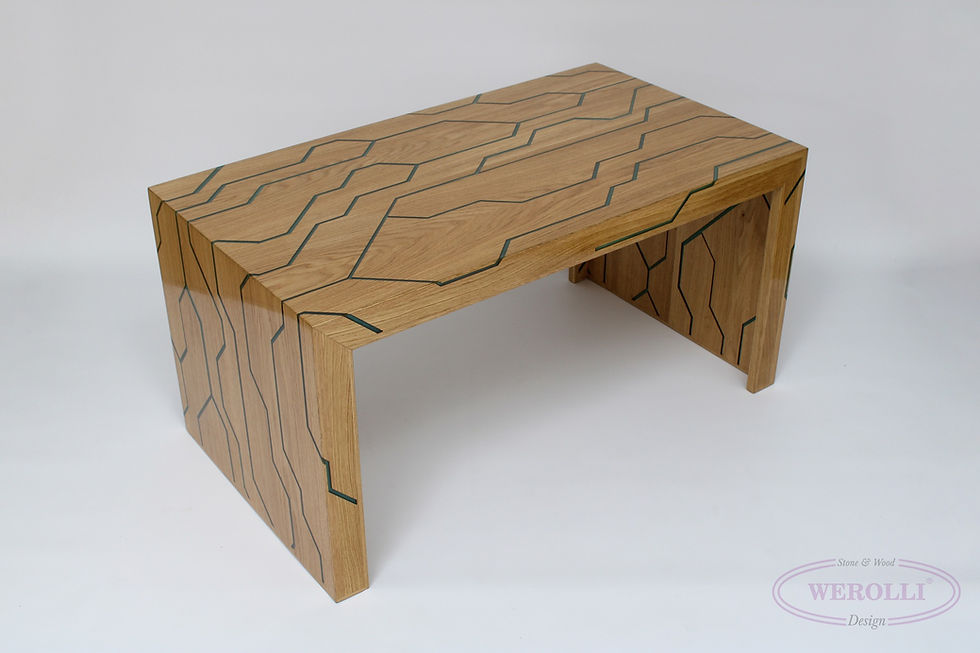 Miniatyrbild: Gamingbord med fluorescent resin