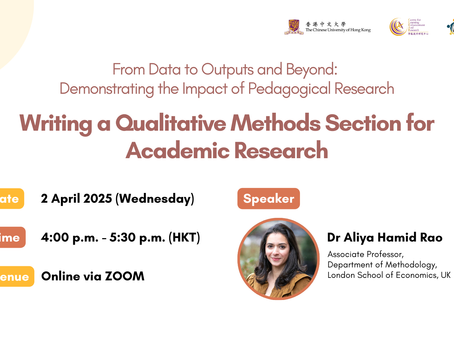 Writing a Qualitative Methods Section for Academic Research