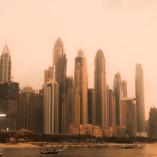 Views from the yacht