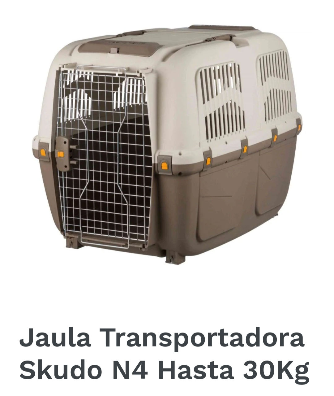 Jaula transportadora Skudo nro.4 hasta 30kgs.
