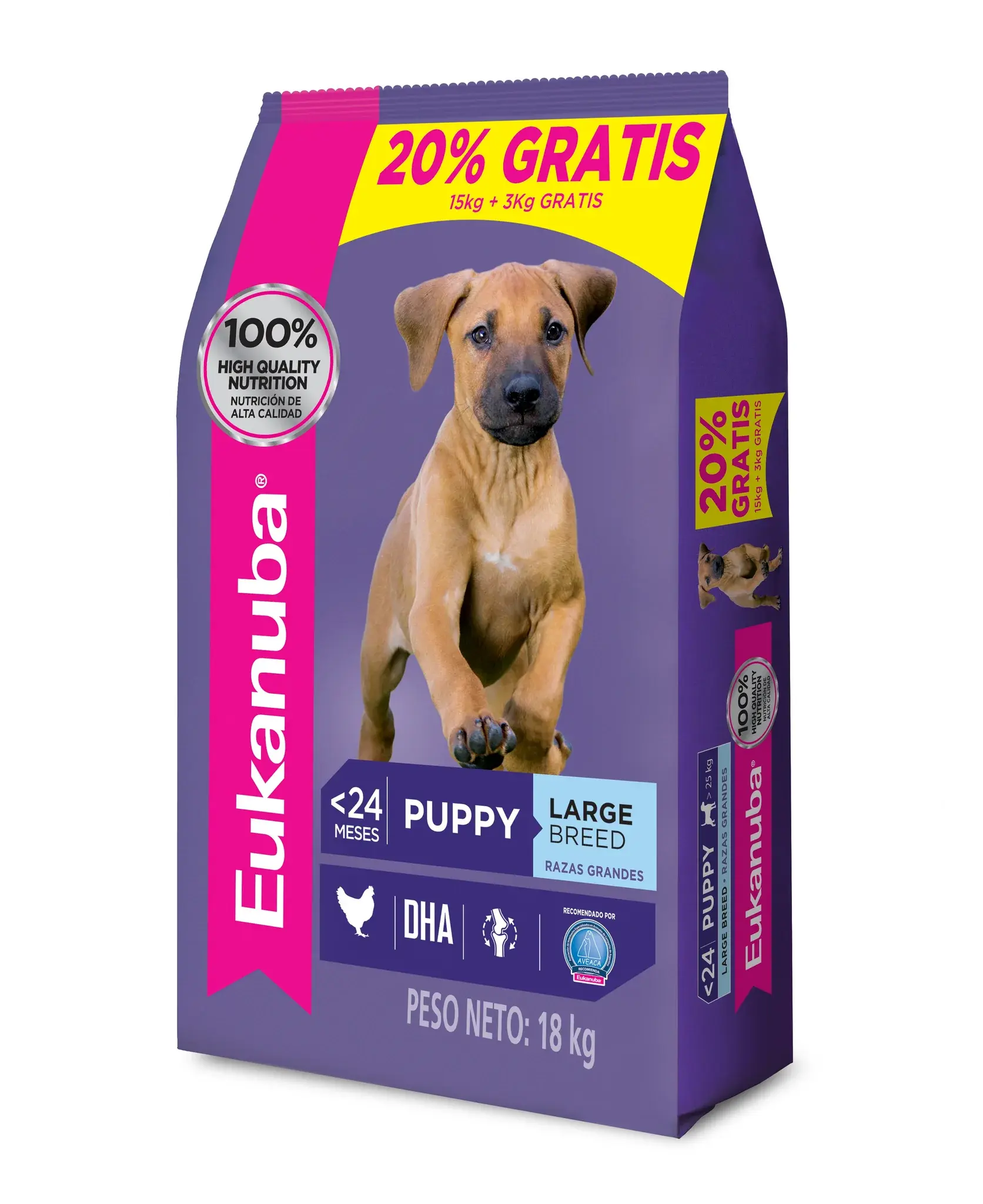 Eukanuba Cachorro Raza Grande 15+3kg