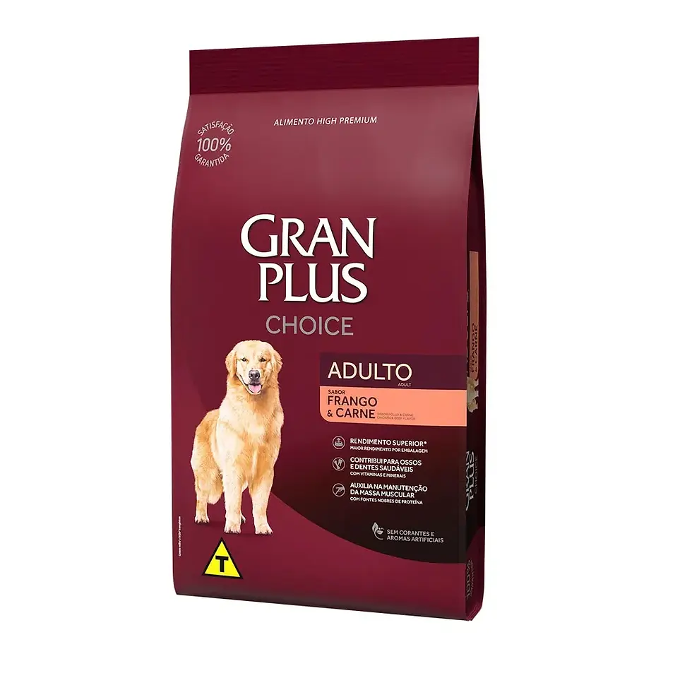 Miniatura: Gran Plus Premium Choice Adulto Carne y Pollo 20kg
