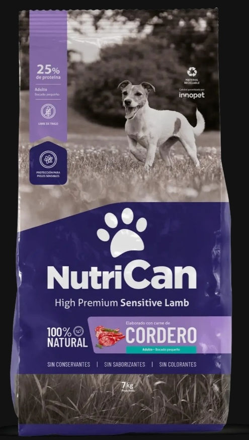 Nutrican cordero high premium perro adulto