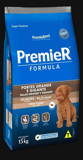 Premier formula cachorro super premium raza grande 15 kg