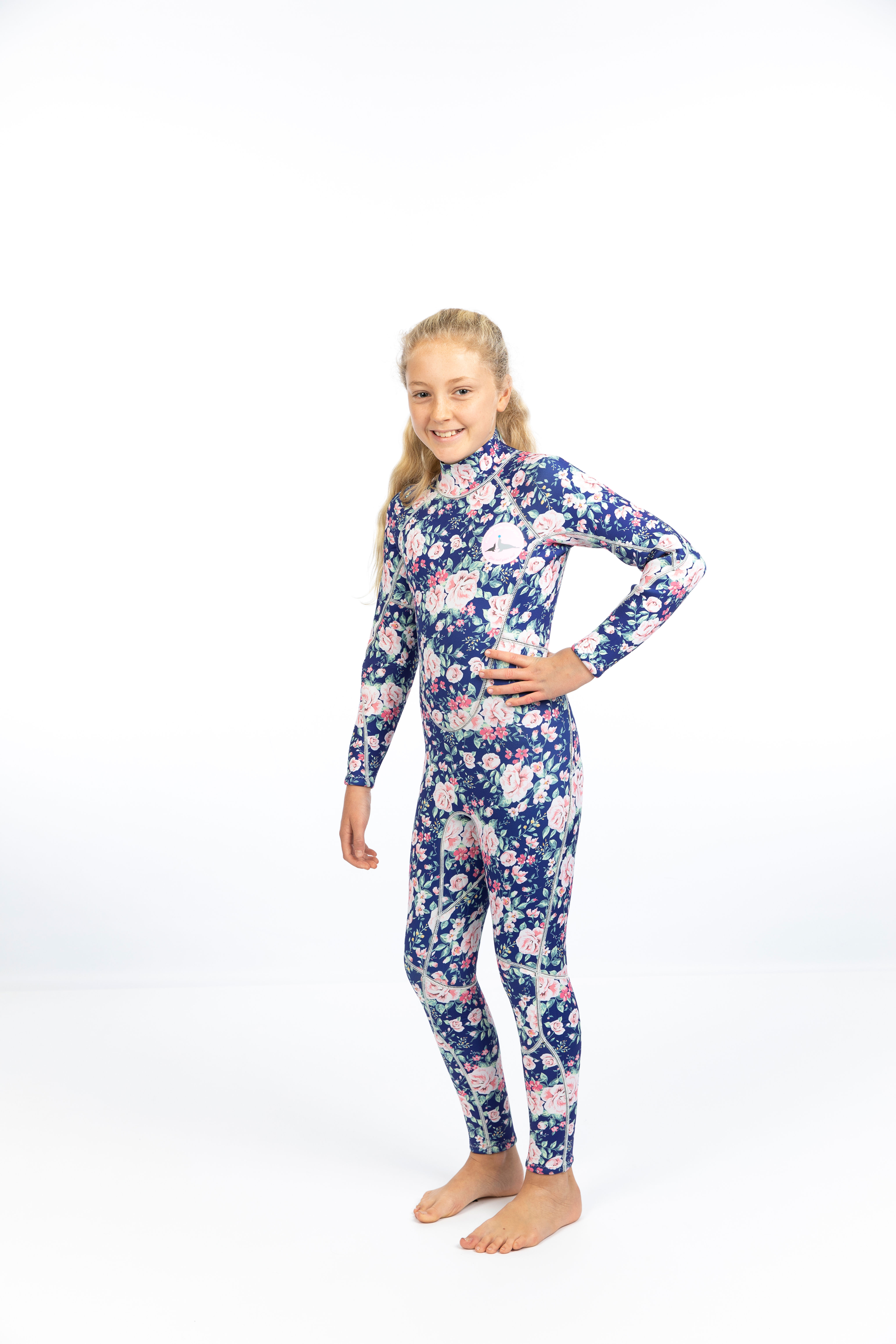 Navy Floral Childrens