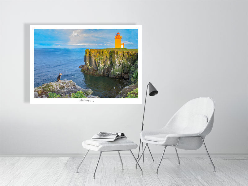 Thumbnail: Atlantic Puffin & Lighthouse
