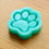 Thumbnail: Paw Print (Backed Shaker) Silicone Mold