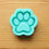 Thumbnail: Paw Print (Backed Shaker) Silicone Mold