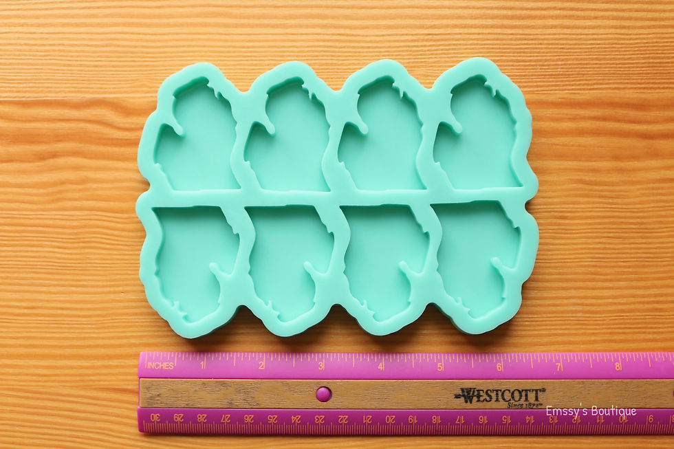 Thumbnail: Mini Michigan State Silicone Mold (Sheet)