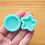 Thumbnail: 28mm Round or Star Charm Shape Silicone Mold