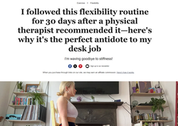 30 day flexibility challenge | Fit&Well