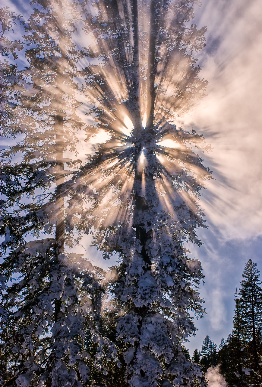 God Light in Yellowstone