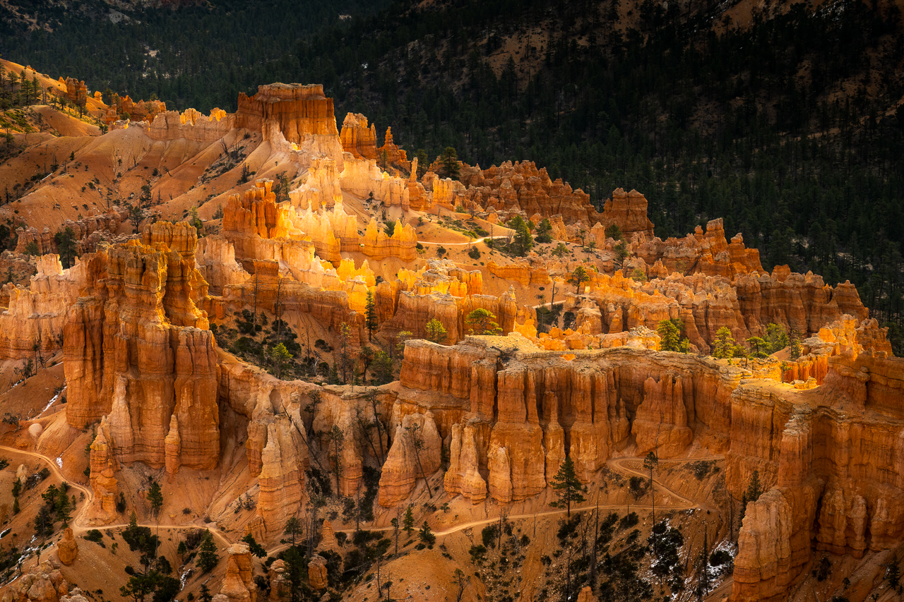 Bryce Canyon Acropolis Morning Light