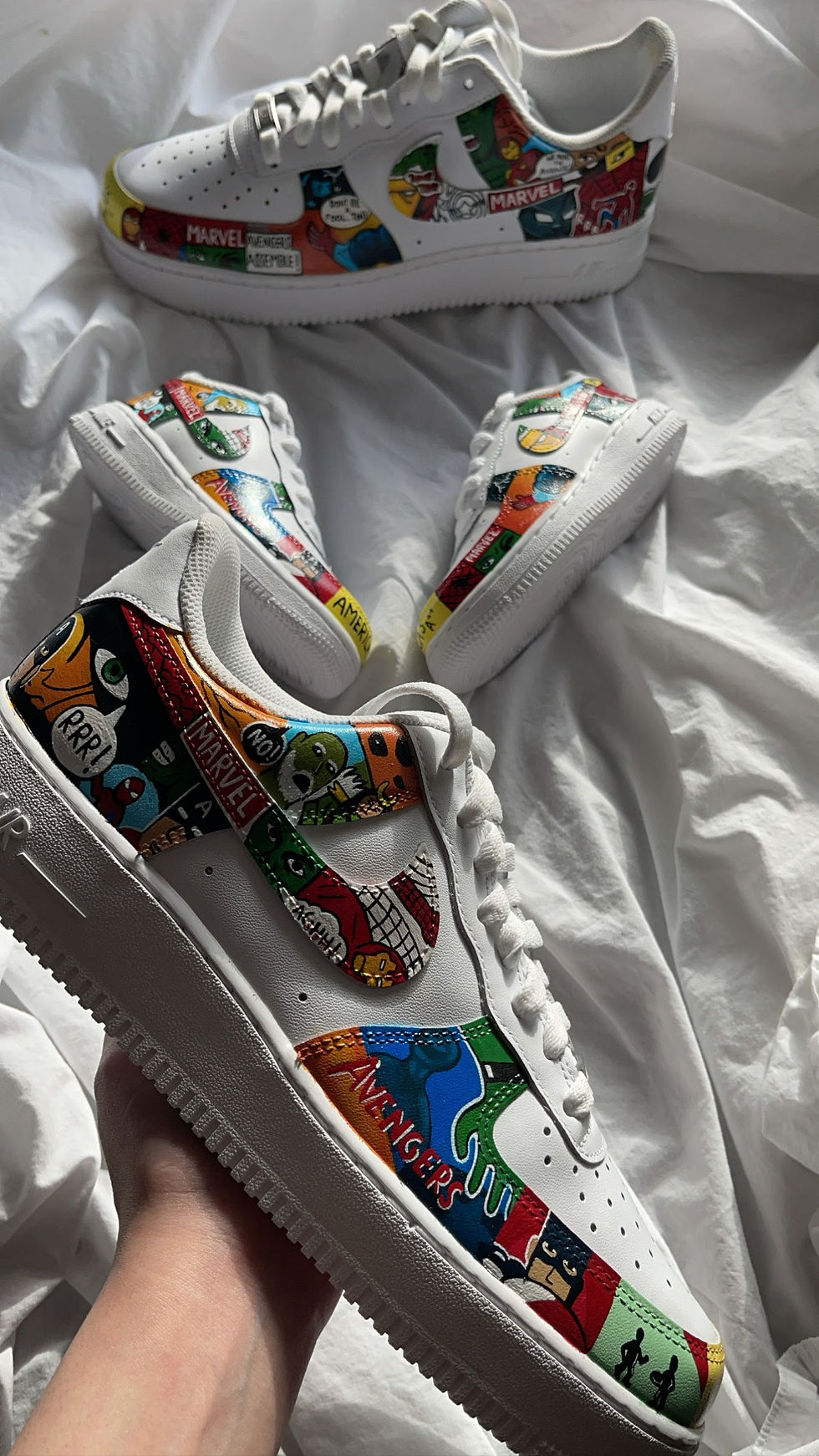 Thumbnail: Marvel Themed Custom Shoes