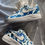 Thumbnail: Customizable Blue Marble Effect Custom Shoes