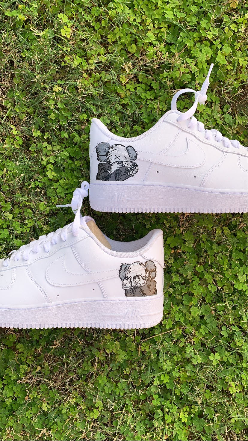 Kaws Themed Custom Shoes