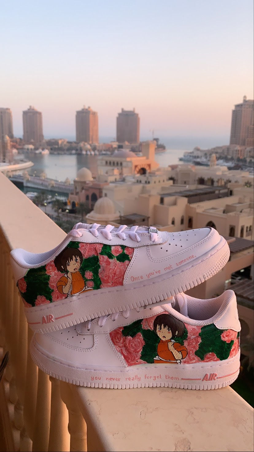 Thumbnail: Spirited Away Themed Custom Shoes