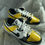 Thumbnail: Black And Yellow Custom Jordans