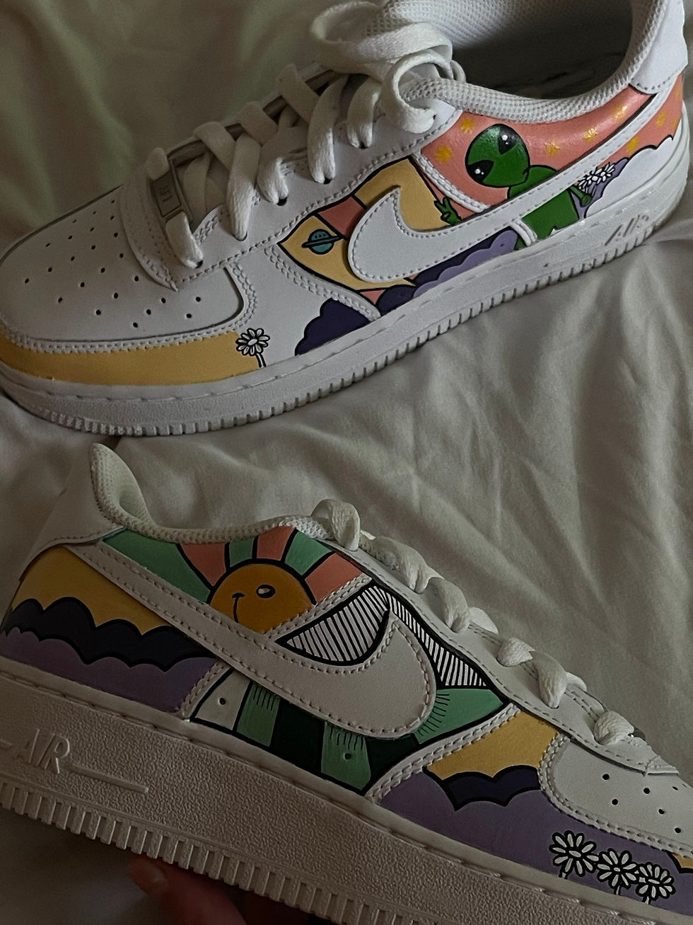 Thumbnail: Sunny Sunshine Custom Shoes