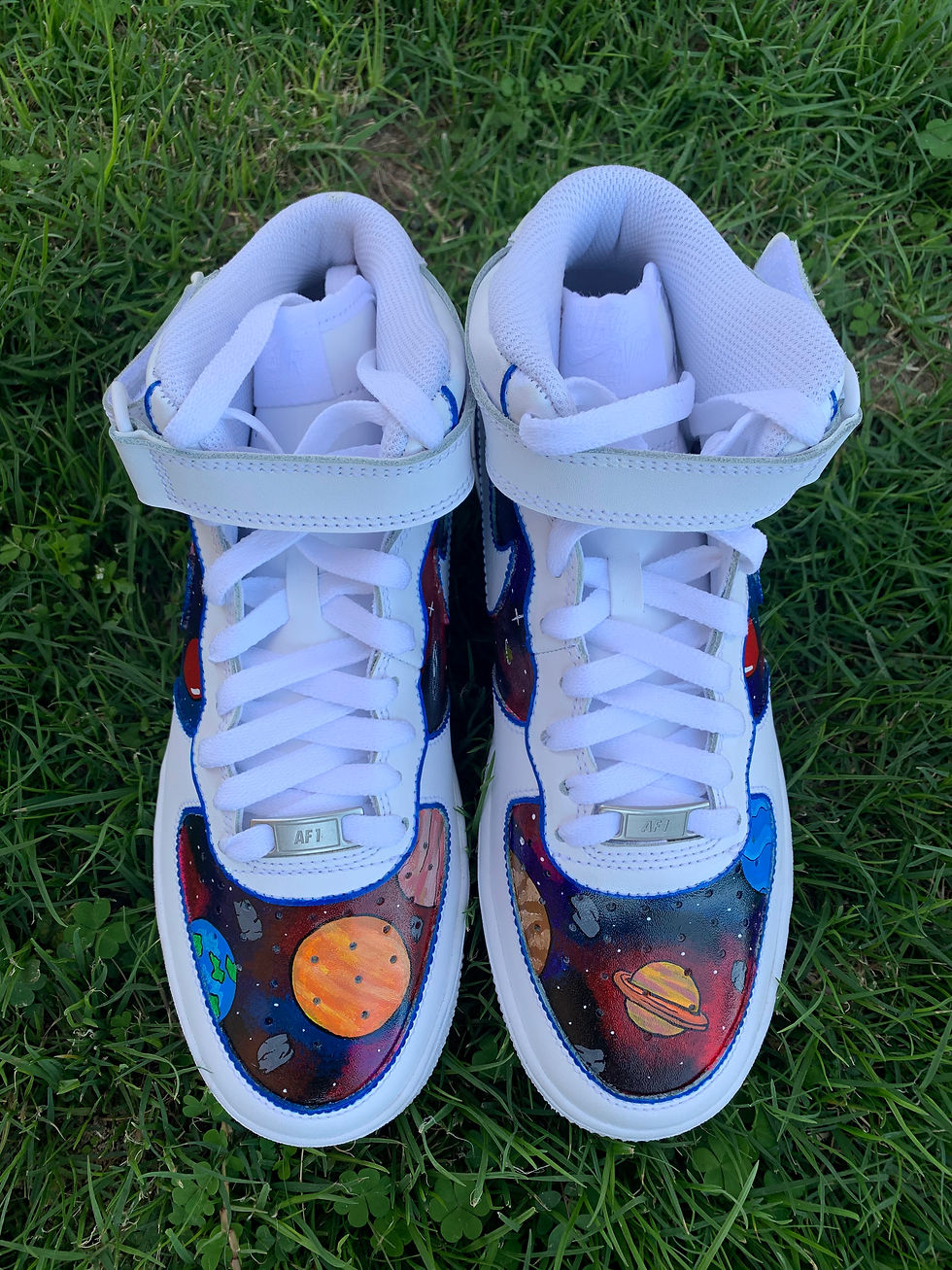 الصورة المصغرة: Solar Explosion Custom Shoes