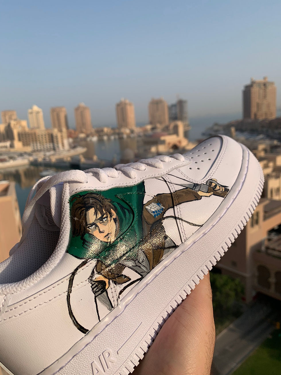 Thumbnail: Attack On Titans Themed Custom Shoes