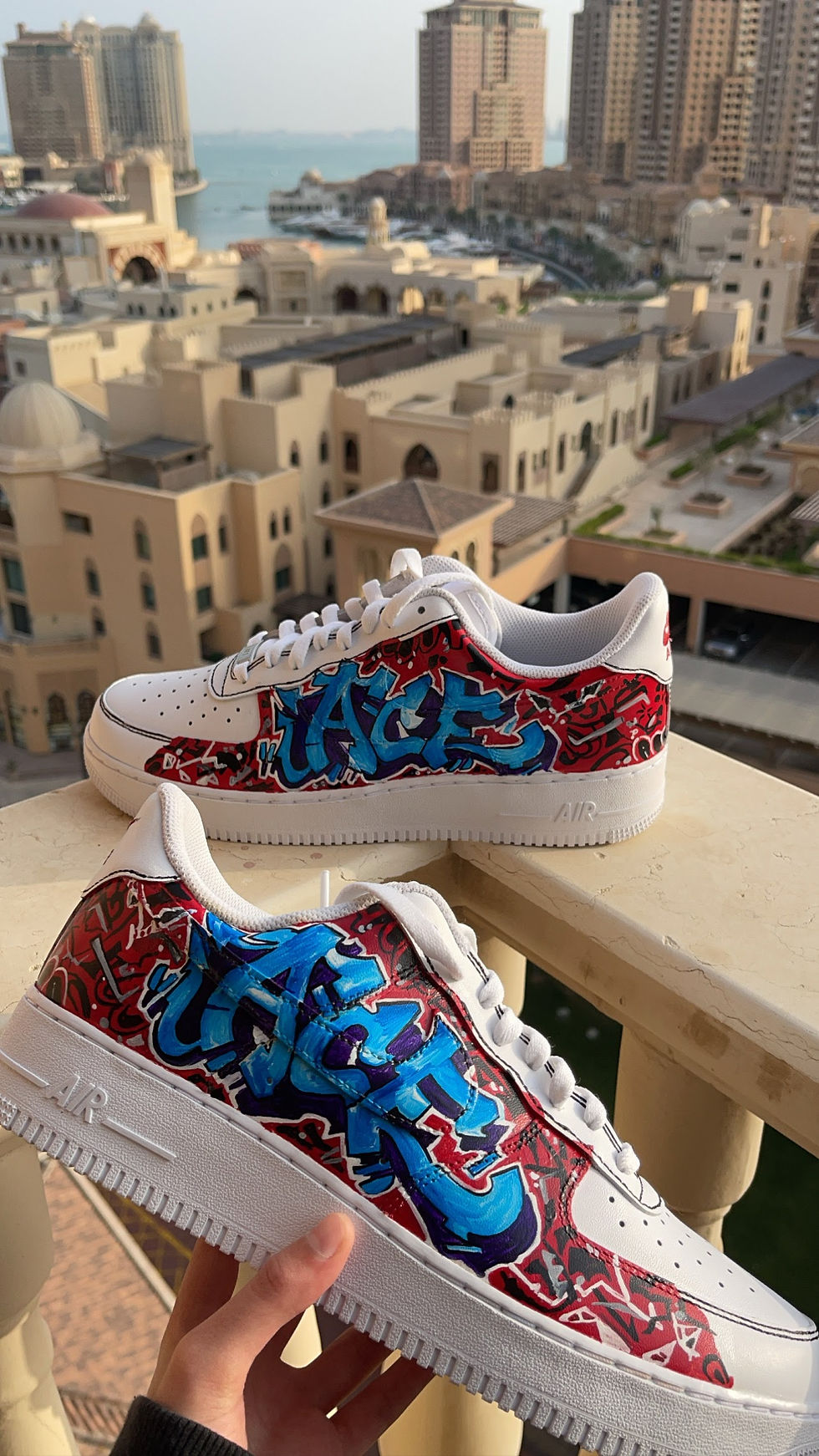 الصورة المصغرة: ACE Graffiti Custom Shoes