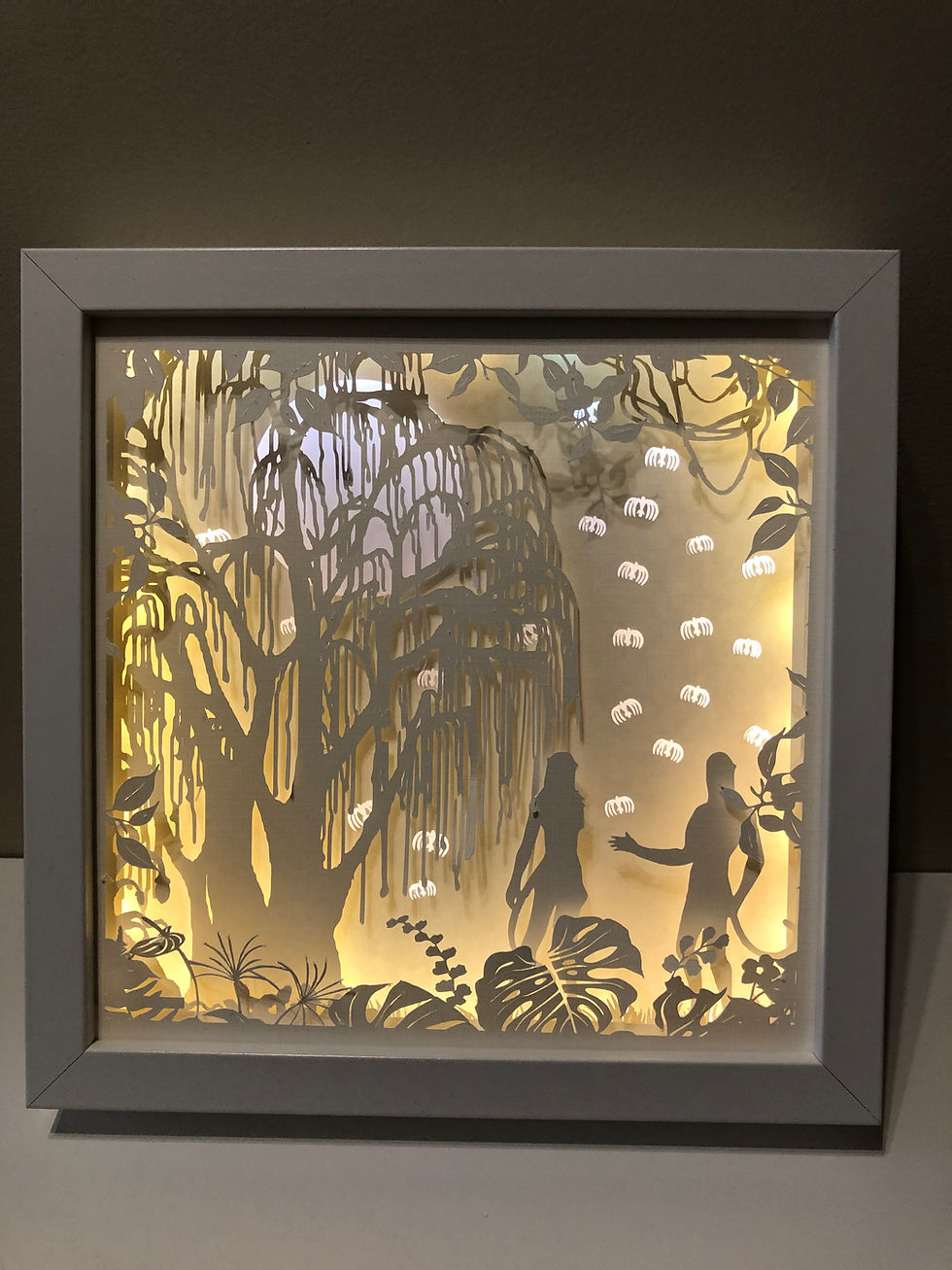 Thumbnail: €5.50 - Avatar - 3D Paper Cut Template Light Box SVG