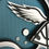 Thumbnail: Philadelphia Eagles Football - Square 3D Paper Cut Shadow Box