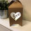 Thumbnail: Valentines Heart Lantern - 3D Paper Cut Template Light Box SVG