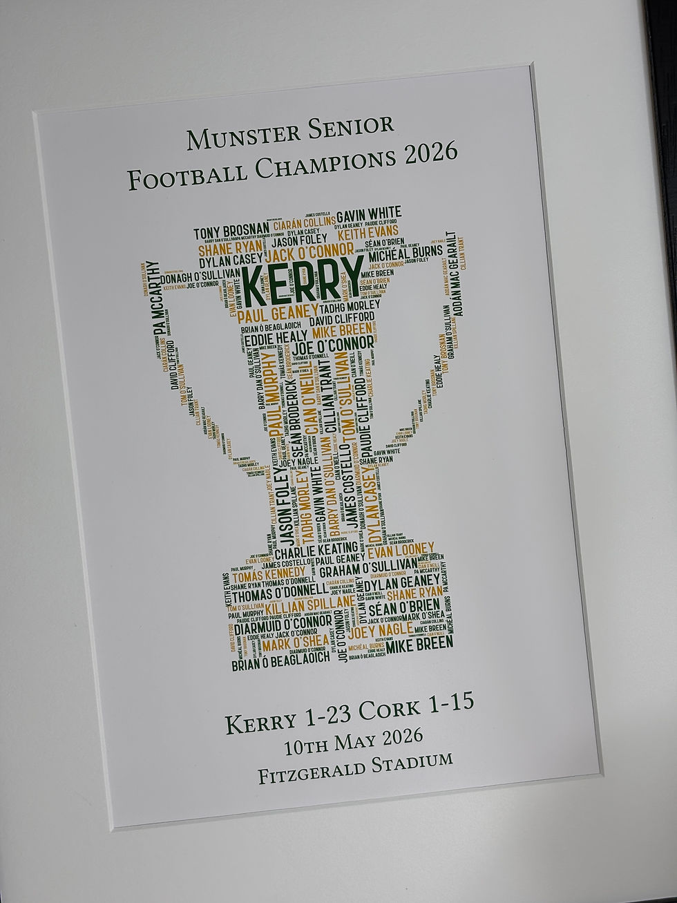 Thumbnail: Munster Senior Football Champions 2026 Kerry