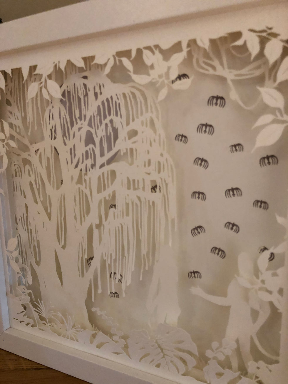 Thumbnail: €5.50 - Avatar - 3D Paper Cut Template Light Box SVG