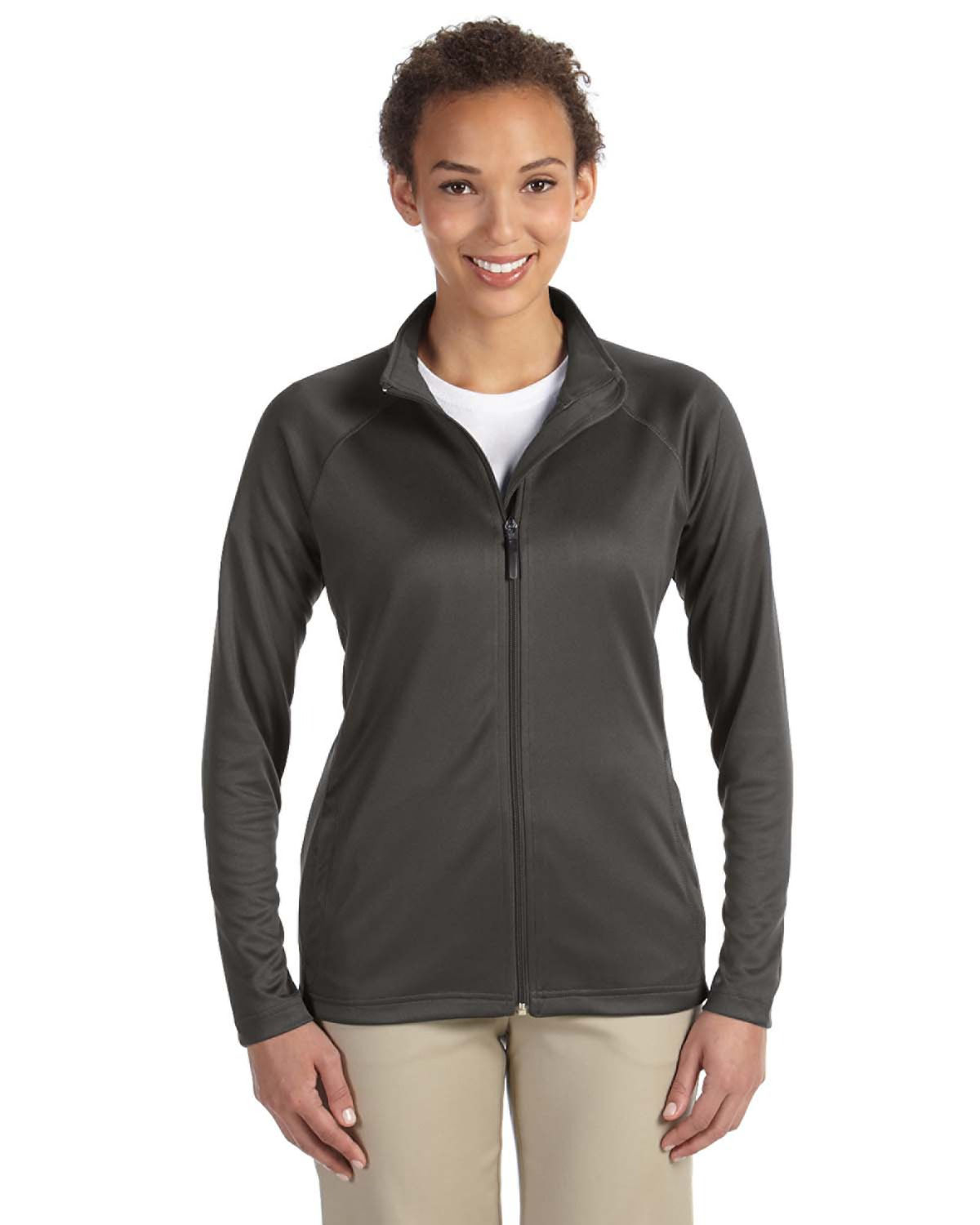 DG420W Devon & Jones Ladies' Stretch Tech-Shell® Compass Full-Zip