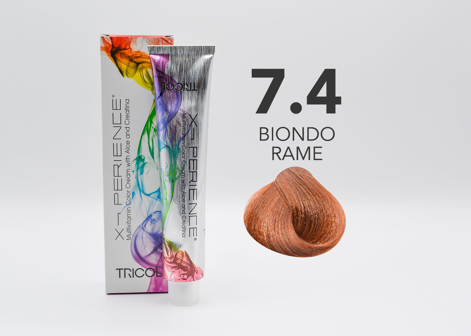 Tintura Tricol 7.4 Biondo Rame 100ml