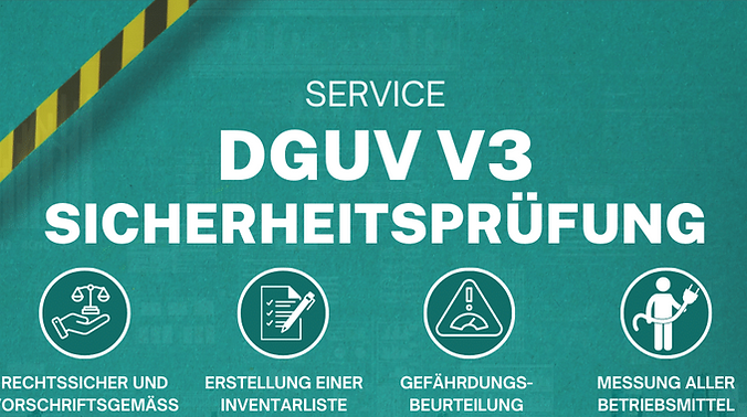 DGUV3 Prüfungen