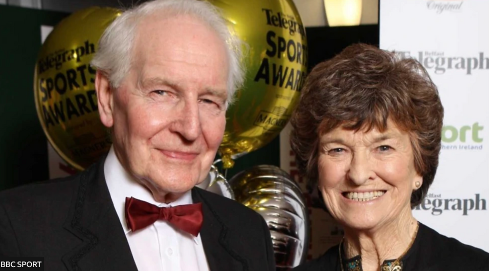 | Maeve Kyle and husband Sean were a formidable coaching partnership at the Ballymena & Antrim club which they set up in 1955